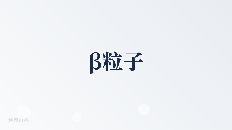 β粒子