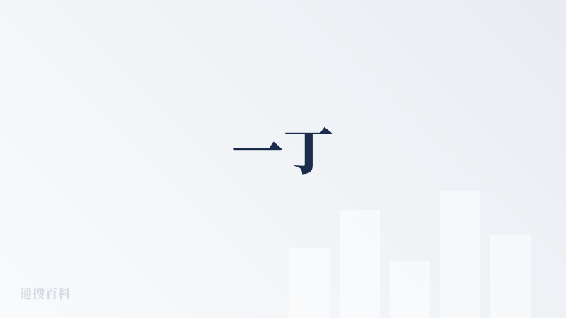 一丁